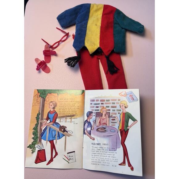 Vintage Ideal Tammy Doll PIZZA PARTY 9115-7 - Picture 1 of 5